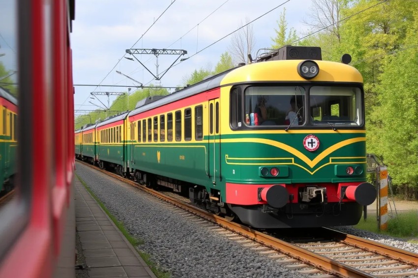 В октябре этого года с платформ Северной железнодорожной линии было отправлено 1,2 млн пассажиров.