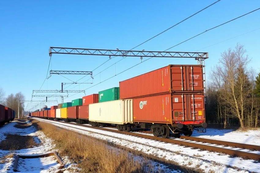 В октябре на железнодорожном вокзале Бийска, расположенном в Алтайском крае, был установлен рекорд месячной погрузки.