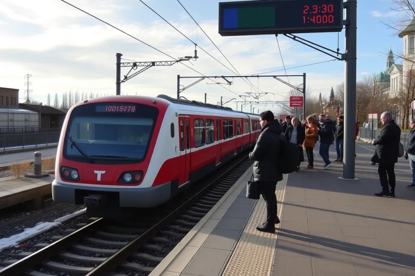 В октябре 2025 года более 3,3 млн пассажиров были перевезены по Горьковской железнодорожной линии.