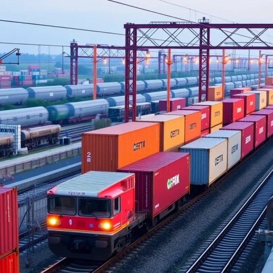 В первом месяце 2026 года на территории Октябрьской железнодорожной сети было перевезено 7,8 миллионов тонн товаров.