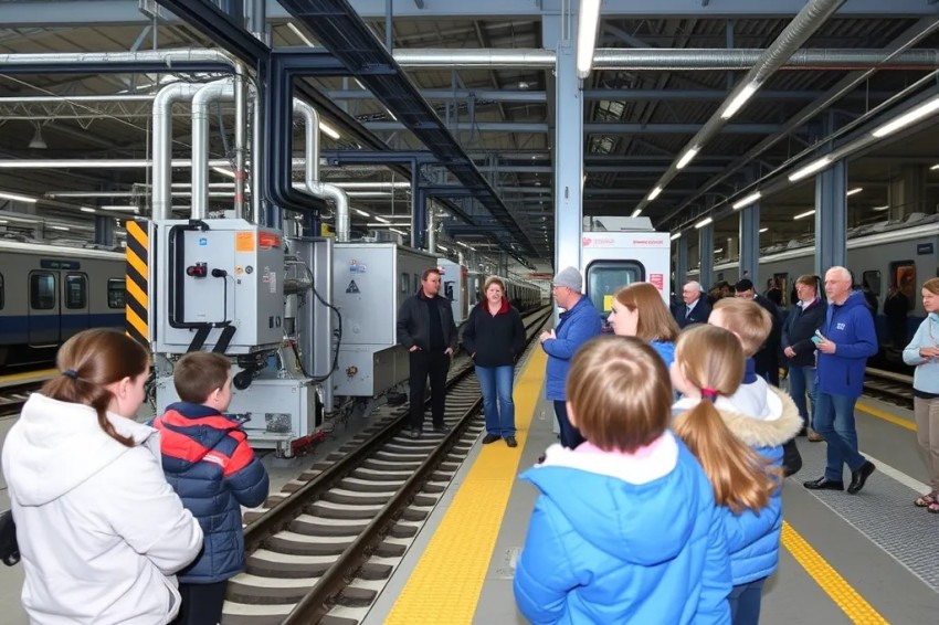 В Приморье приветствовали миллиардного пассажира пригородных поездов России в 2025 году.