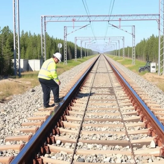 В ходе ремонтных работ 2025 года на Восточно-Сибирской железнодорожной линии было отремонтировано 300 км железнодорожных путей.