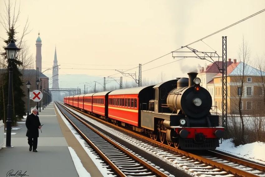 За девять месяцев ретропоезд доставил в Арзамас 12,5 тысячи туристов.