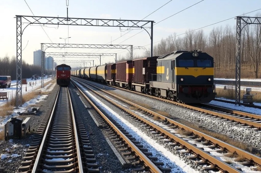 За период с января по сентябрь текущего года на Дальневосточной железной дороге было перевезено 53,6 млн тонн груза.