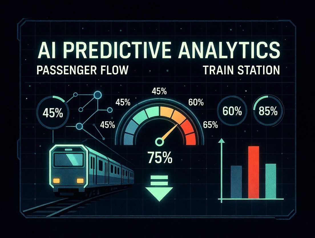 Искусственный интеллект помогает прогнозировать пассажиропотоки на вокзалах