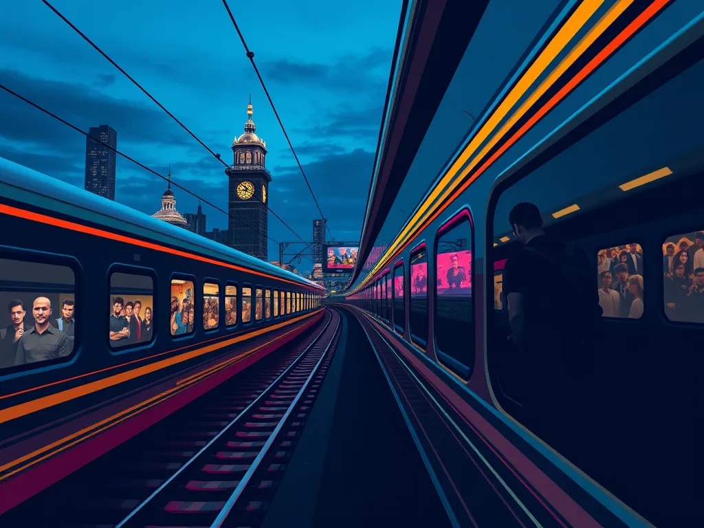 Поезд-кинотеатр: премьеры фильмов прямо в пути