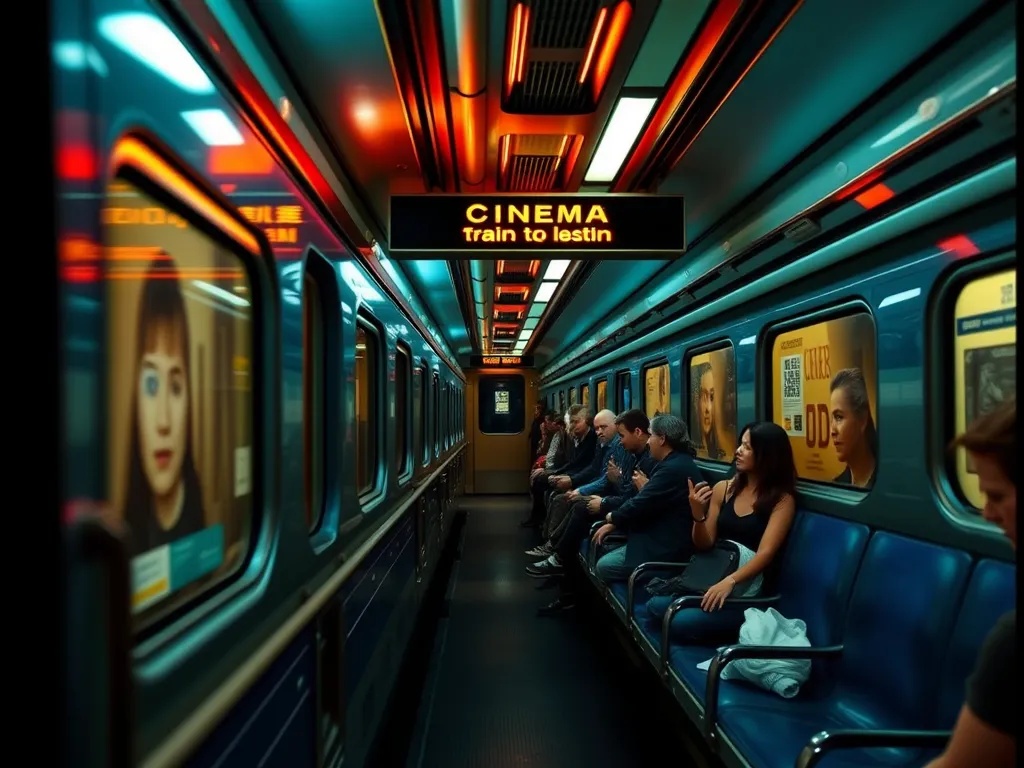 Поезд-кинотеатр: премьеры фильмов прямо в пути