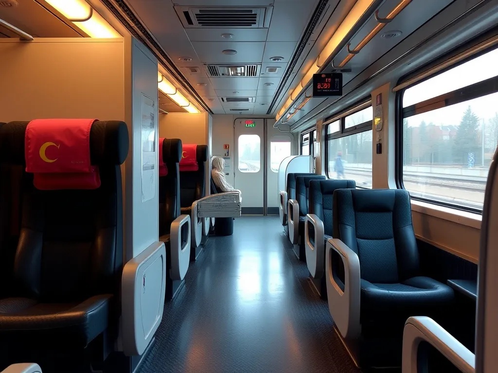 Поезда с креслами-массажерами появились на ночных рейсах