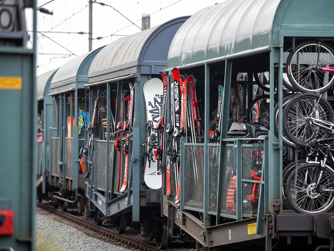 Вагоны для перевозки спортивного инвентаря: лыжи, сноуборды, велосипеды